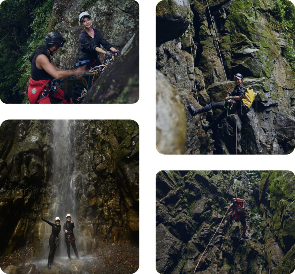 Monkey Cave Canyon Trip Collage